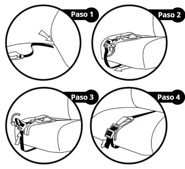 ADAPTADOR DE CINTURÓN DE SEGURIDAD | Protección para embarazadas y su bebé