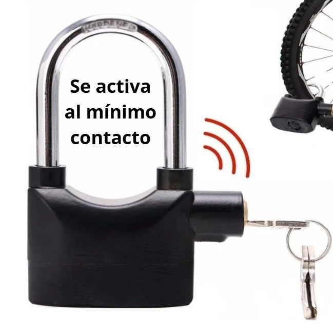 (2X1) CANDADO SAFEHOME CON ALARMA | El guardián que trabaja por ti