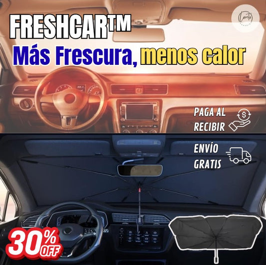 FRESHCAR™ PARASOL PREMIUM PARA EL AUTO | Menos calor, más frescura