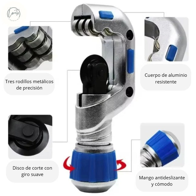CORTADOR DE TUBOS 4-32MM | Precisión y facilidad en su uso