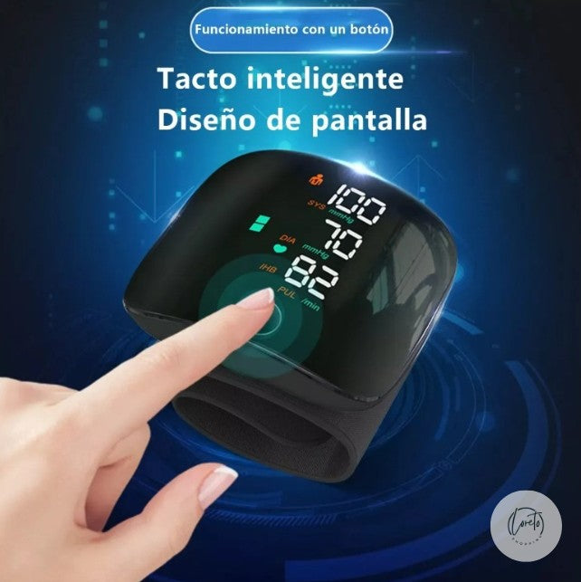 MONITOR DIGITAL DE PRESIÓN ARTERIAL PARA MUÑECA + OXÍMETRO DE REGALO| Control práctico y rápido sin salir de casa