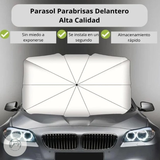 FRESHCAR™ PARASOL PREMIUM PARA EL AUTO | Menos calor, más frescura