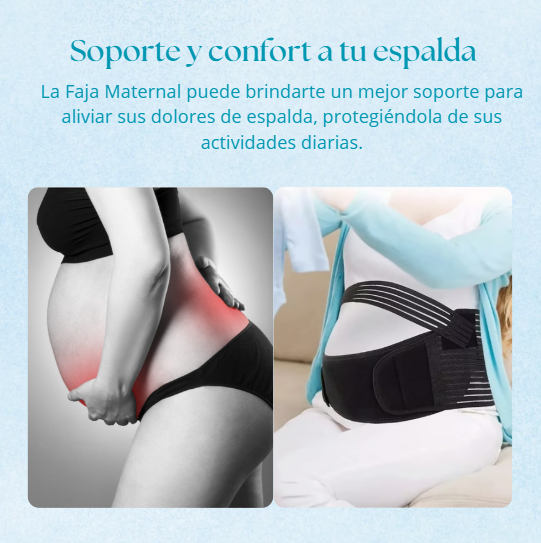 FAJA MATERNAL (PRE Y POST NATAL) | SOPORTE Y COMODIDAD EN ESTA DULCE ESPERA
