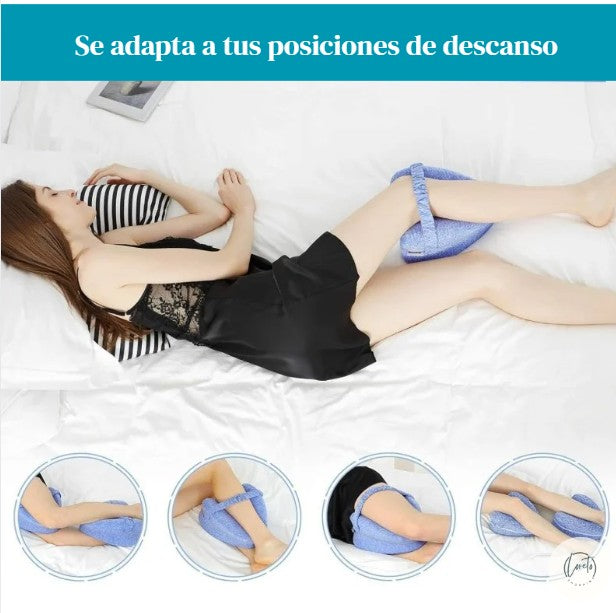 ALMOHADA ORTOPÉDICA DE SOPORTE PARA PIERNAS DULCESUEÑO | Duerme con comodidad, despierta renovado