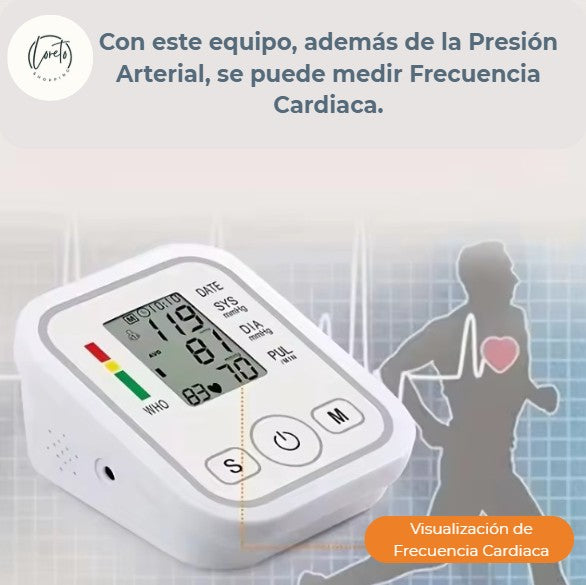 EQUIPO DIGITAL PARA MEDIR PRESIÓN ARTERIAL | Mide tu presión en casa de manera rápida y sencilla