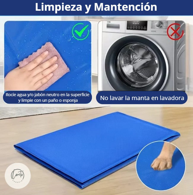 Manta Refrescante para Mascotas | Frescura y confort para tus peluditos