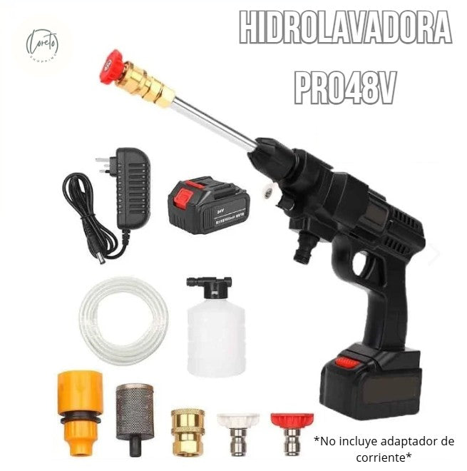 HIDROLAVADORA PORTATIL PRO48V | La herramienta que todo hombre debería tener en casa