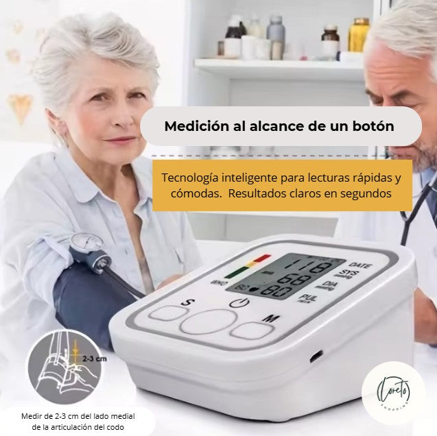 EQUIPO DIGITAL PARA MEDIR PRESIÓN ARTERIAL | Mide tu presión en casa de manera rápida y sencilla