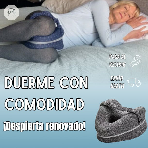 ALMOHADA ORTOPÉDICA DE SOPORTE PARA PIERNAS DULCESUEÑO | Duerme con comodidad, despierta renovado