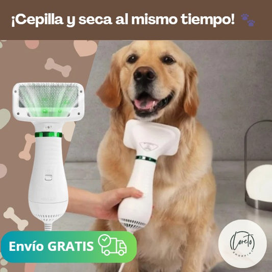 CEPILLO SECADOR PETDRY 2 EN 1 | Cuida y regalonea a tu mascota como se merece