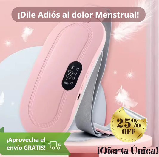 CINTURÓN TÉRMICO MASAJEADOR | ALIVIO RÁPIDO PARA DOLORES MENSTRUALES